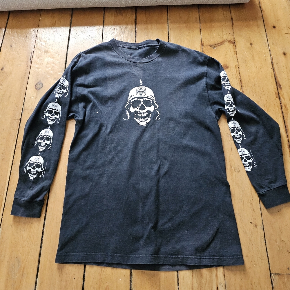 Vintage West Coast Choppers Long Sleeve Shirt SIZE L - Picture 1 of 8